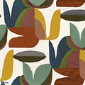 Flirt stof-Fabric-Tapete-Casamance-Multico Ambre-Meter (M1)-41430388-Selected Wallpapers