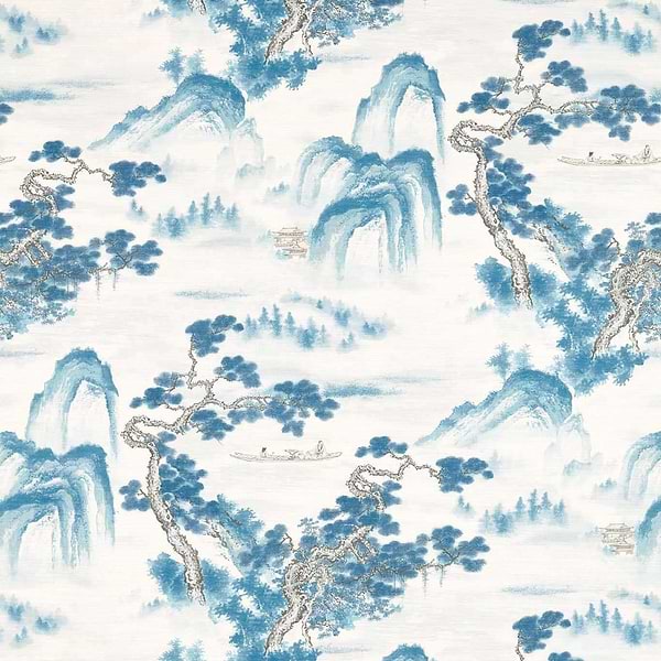 Floating Mountains-behang-Tapete-Zoffany-Indigo-Meter (M1)-312984-Selected Wallpapers