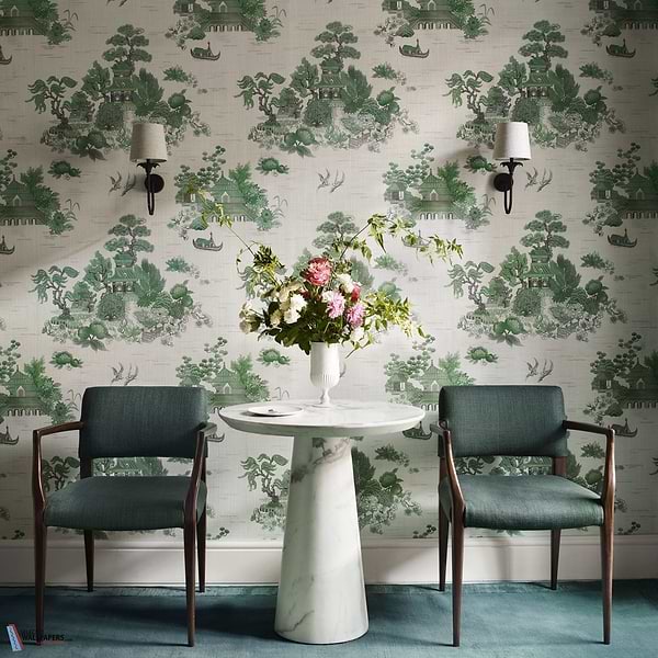 Floating Palace Linen-Behang-Tapete-Liberty-Selected Wallpapers
