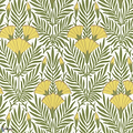 Floral Fanfare-Behang-Tapete-1838 wallcoverings-Vivid Yellow-Rol-2311-171-01-Selected Wallpapers