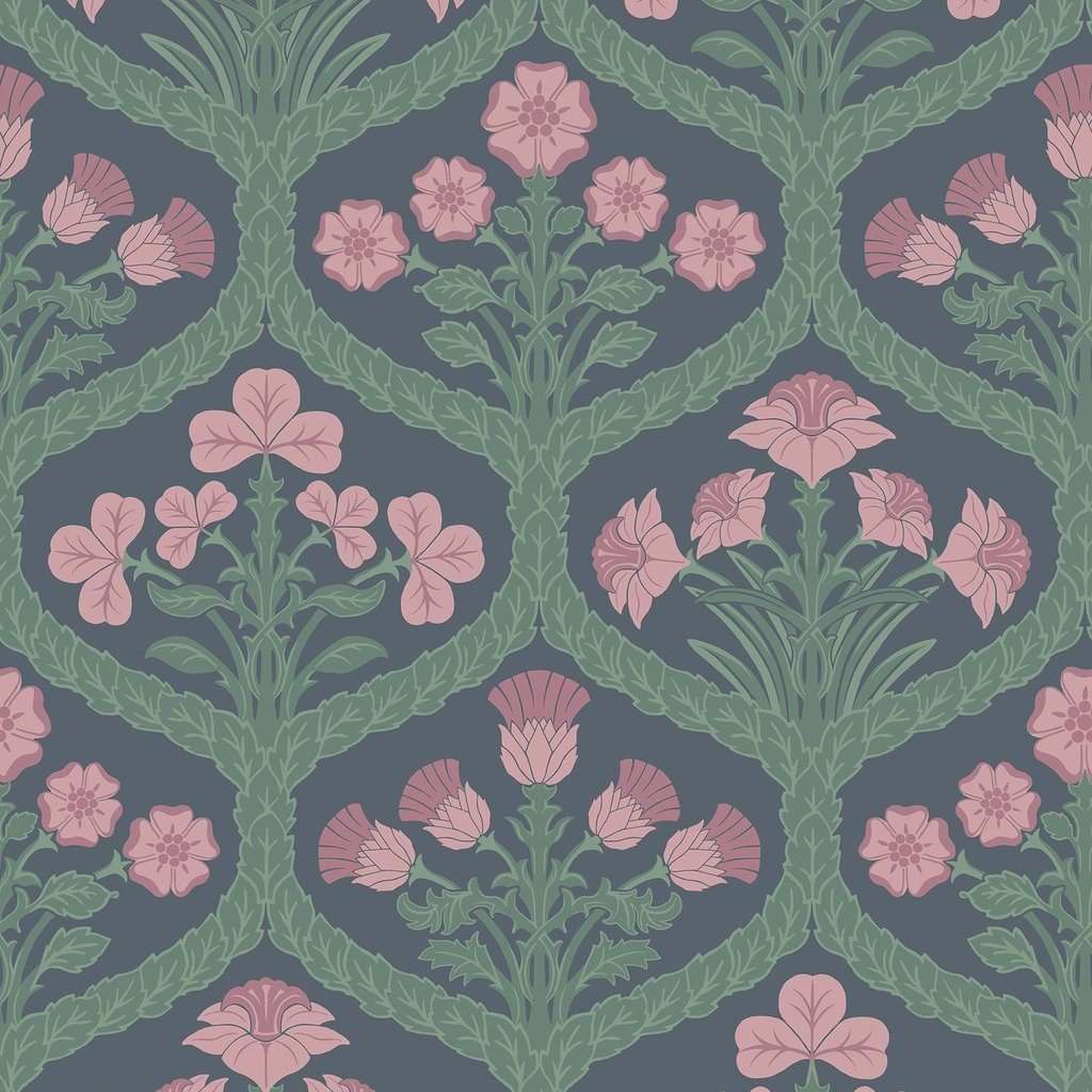 Floral Kingdom-behang-Tapete-Cole & Son-Rose & Forest-Rol-116/3010-Selected Wallpapers