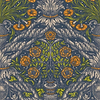 Floral Ornament-behang-Tapete-Mind the Gap-Oranje-300 cm (standaard)-WP20453-Selected Wallpapers