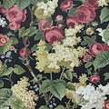 Floribunda-Behang-Tapete-1838 wallcoverings-Midnight Black-Rol-2311-168-04-Selected Wallpapers