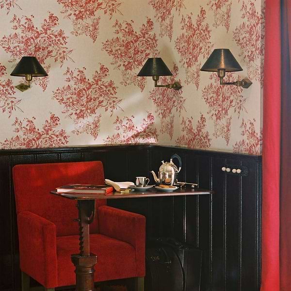 Flower-behang-Tapete-Flamant-Selected Wallpapers