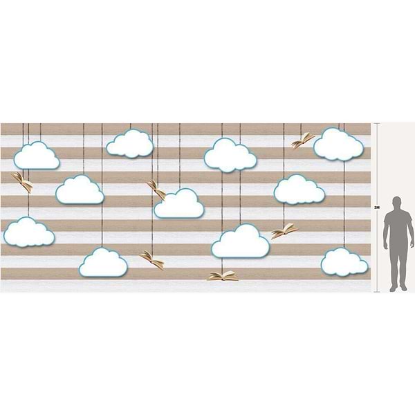 Fly with the Mind-behang-Tapete-Inkiostro Bianco-Selected Wallpapers