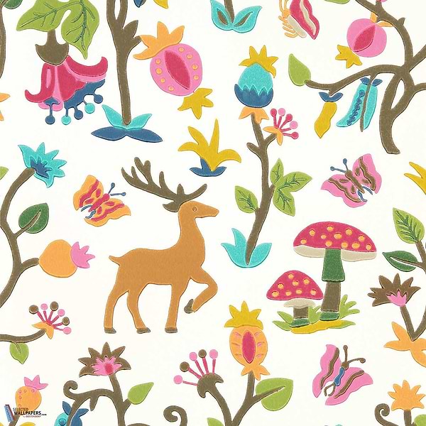 Forest of Dean-Behang-Tapete-Sanderson-Bright Multi-Rol-217217-Selected Wallpapers