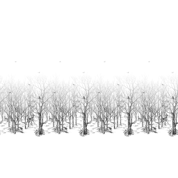 Foret Enchantee-behang-Tapete-Isidore Leroy-Selected Wallpapers