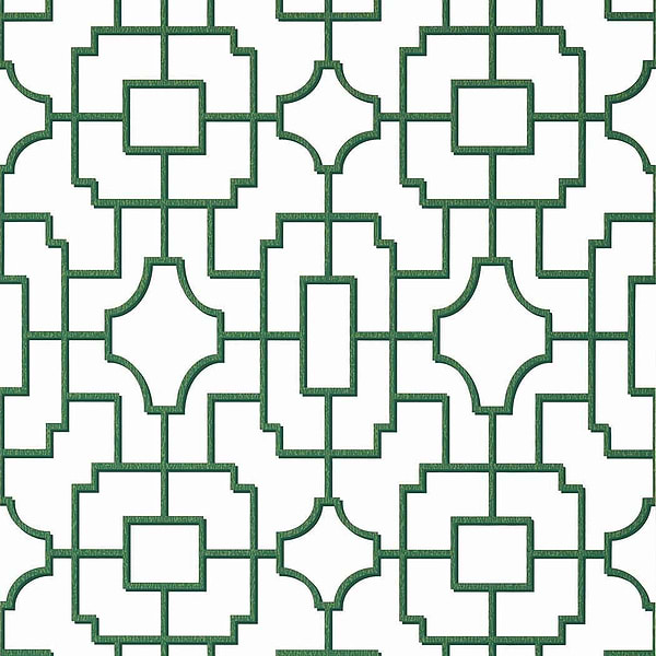 Fretwork-Behang-Tapete-Thibaut-Green-Rol-T20868-Selected Wallpapers