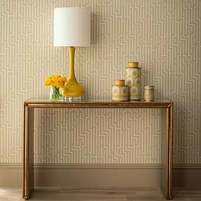 Fretwork-behang-Tapete-GP&J Baker-Selected Wallpapers