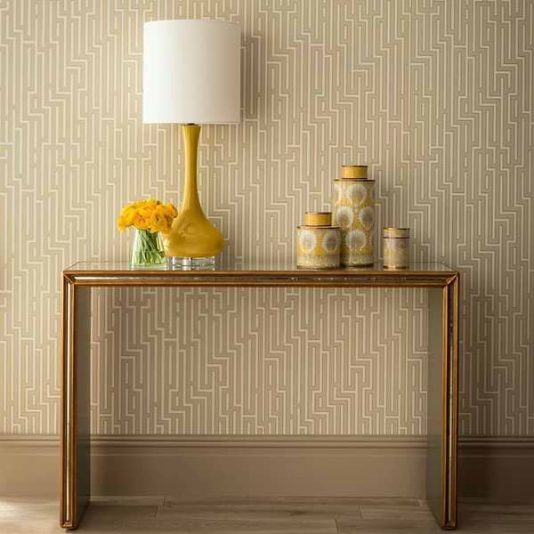 Fretwork-behang-Tapete-GP&J Baker-Selected Wallpapers