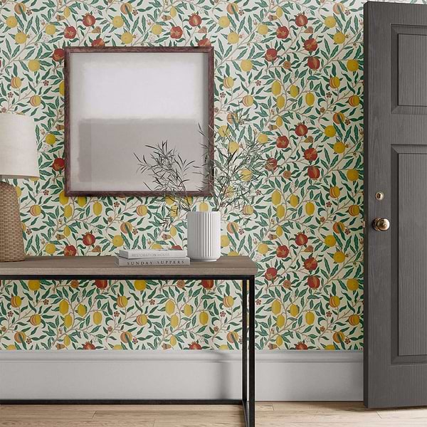 Fruit-Behang-Tapete-Morris & Co-Selected Wallpapers