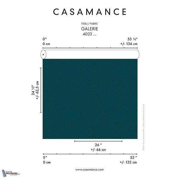 Galerie stof-Fabric-Tapete-Casamance-Selected Wallpapers