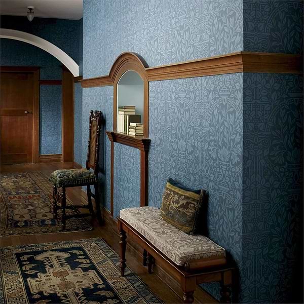 Garden Craft-behang-Tapete-Morris & Co-Selected Wallpapers