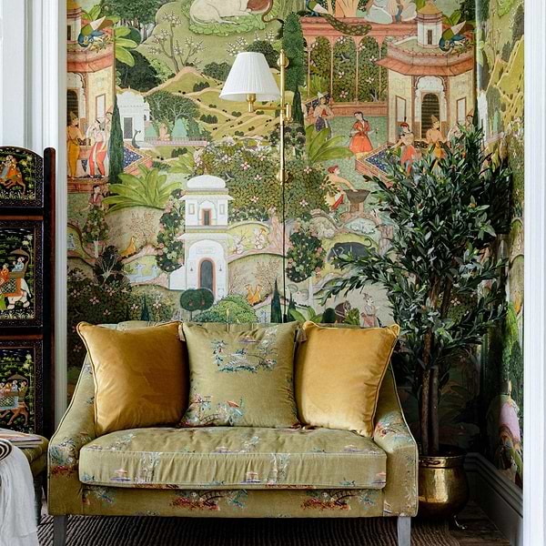 Gardens of Jaipur-Behang-Tapete-Mind the Gap-Selected Wallpapers