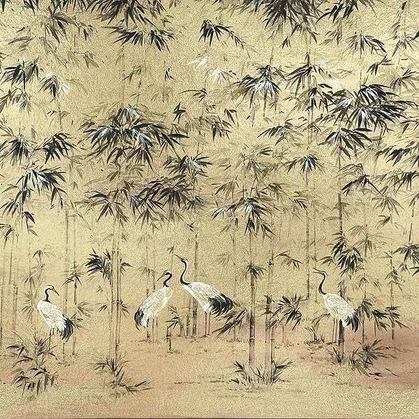 Garzas Metallics-Behang-Tapete-Coordonne-Gold-Metallics-9600010-Selected Wallpapers