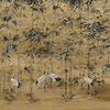 Garzas Textile-Wallpaper-Coordonne-Ocher-Linnen-A00320-Selected Wallpapers