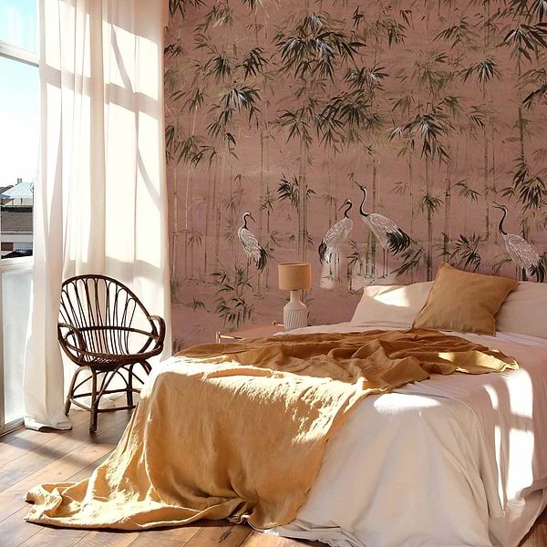 Garzas Textile-Wallpaper-Coordonne-Selected Wallpapers