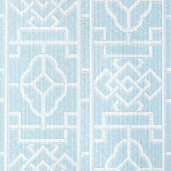 Gateway-Behang-Tapete-Thibaut-Spa Blue-Rol-T13311-Selected Wallpapers