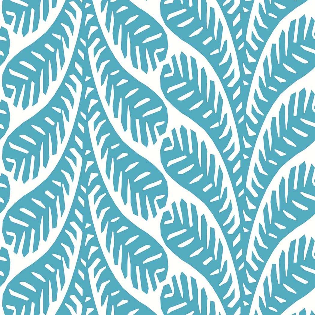 Ginger-Behang-Tapete-Thibaut-Turquoise-Rol-T20833-Selected Wallpapers