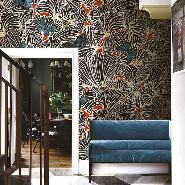 Ginko-behang-Tapete-Inkiostro Bianco-Selected Wallpapers