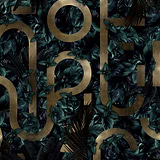 Golden Curves-behang-Tapete-Muance-2-Textured Vinyl-MU13080-Selected Wallpapers