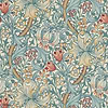 Golden Lily-behang-Tapete-Morris & Co-Slate/Manilla-Rol-210401-Selected Wallpapers