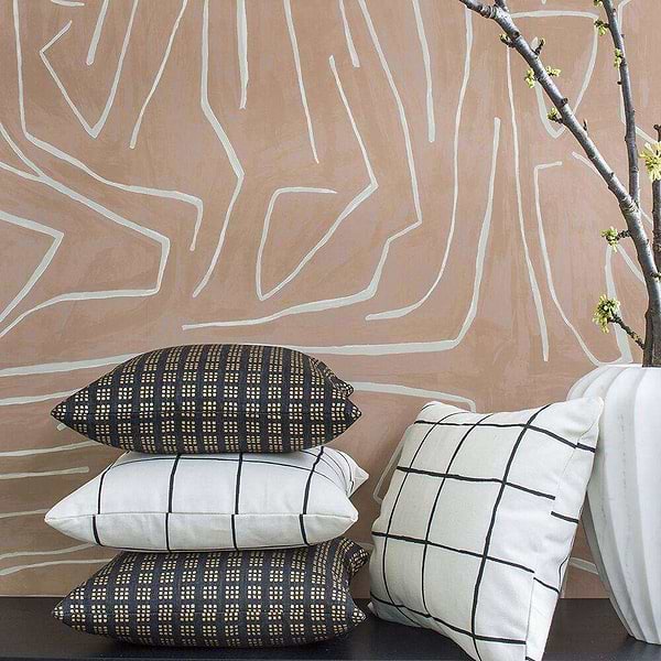 Graffito-behang-Tapete-Kelly Wearstler-Selected Wallpapers