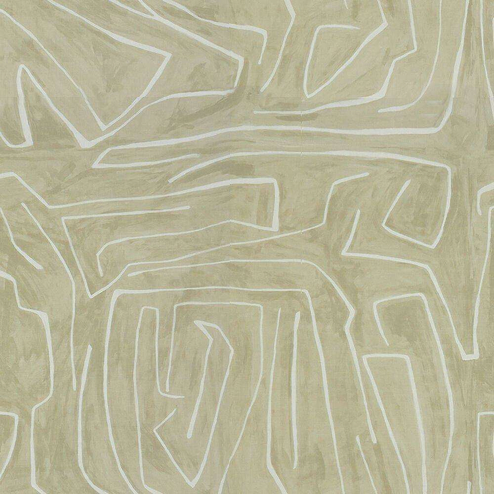 Graffito stof-Fabric-Tapete-Kelly Wearstler-Beige/Ivory-Meter (M1)-GWF-3530.16-Selected Wallpapers
