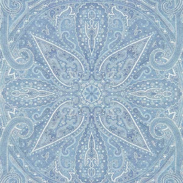 Grand Paisley-Behang-Tapete-Zoffany-Indigo-Rol-313018-Selected Wallpapers