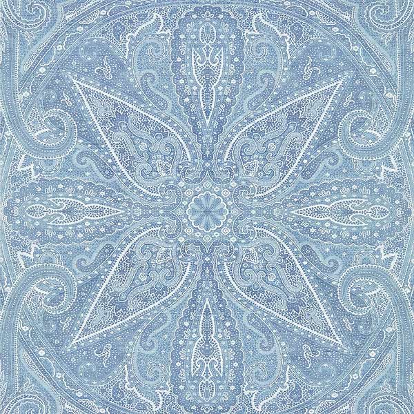 Grand Paisley-Behang-Tapete-Zoffany-Indigo-Rol-313018-Selected Wallpapers