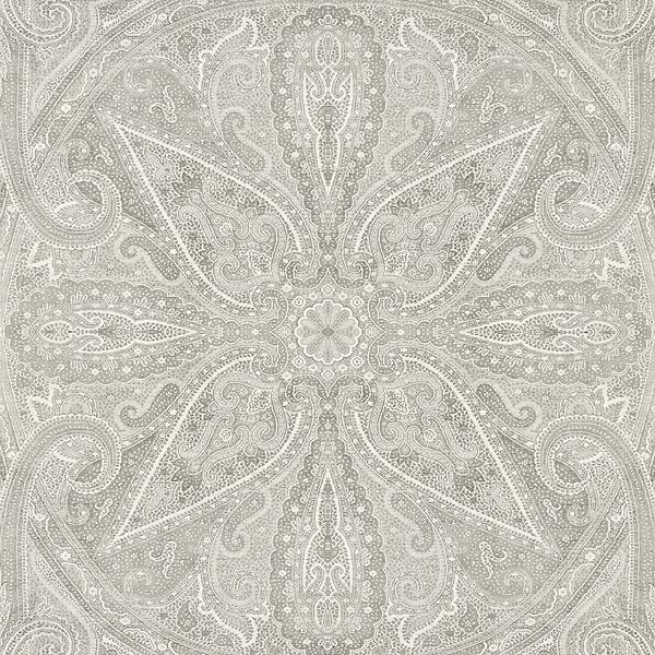 Grand Paisley-Behang-Tapete-Zoffany-Silver-Rol-313019-Selected Wallpapers