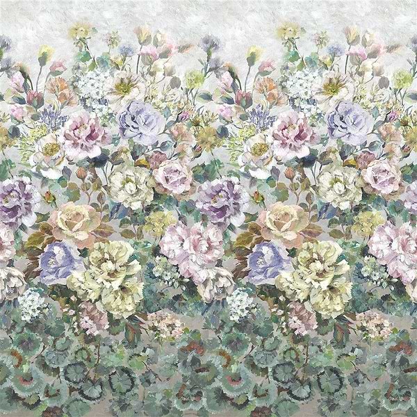 Grandiflora Rose-behang-Tapete-Designers Guild-Heather-Set-PDG1123/02-Selected Wallpapers