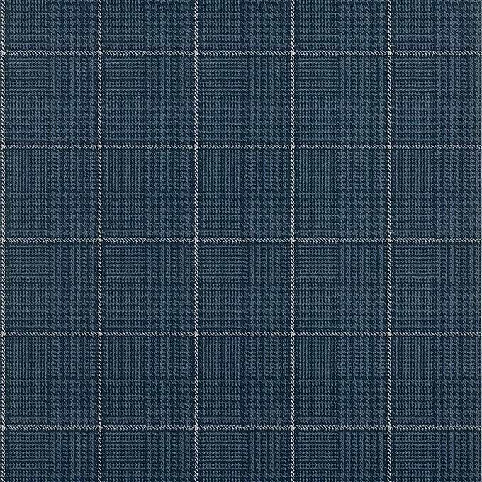 Grassmarket Check-Behang-Tapete-Thibaut-Navy-Rol-T10201-Selected Wallpapers