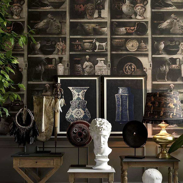 Greek Pottery behang-behang-Tapete-Mind the Gap-Selected Wallpapers