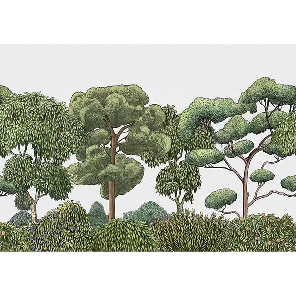 Green Forest-behang-Tapete-Coordonne-Selected Wallpapers