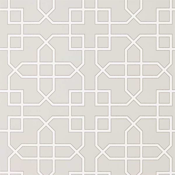 Hampton Trellis-behang-Tapete-Sanderson-Grey-Rol-216661-Selected Wallpapers