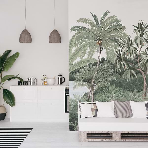 Hanalei-behang-Tapete-Les Dominotiers-Selected Wallpapers