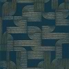 Hector-Behang-Tapete-Casamance-Petrole-Rol-75701834-Selected Wallpapers