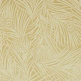 Hera Plume-Behang-Tapete-Liberty-Pewster Gold-Rol-07251001M-Selected Wallpapers