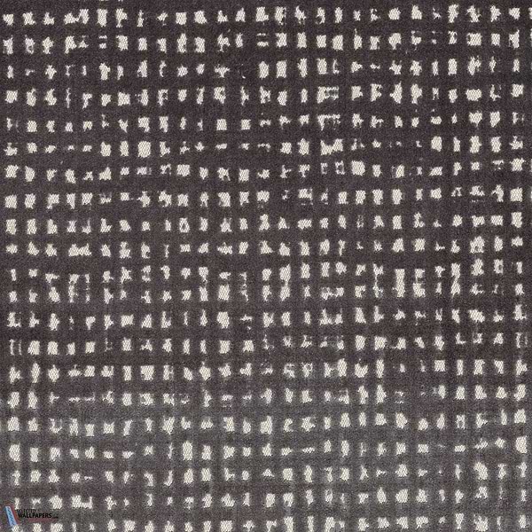 Heritage stof-Fabric-Tapete-Casamance-Anthracite-Meter (M1)-48510372-Selected Wallpapers