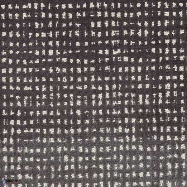 Heritage stof-Fabric-Tapete-Casamance-Anthracite-Meter (M1)-48510372-Selected Wallpapers