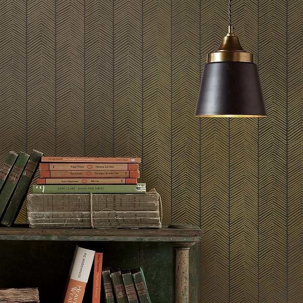 Herringbone-behang-Tapete-GP&J Baker-Selected Wallpapers