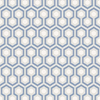 Hicks' Hexagon-behang-Tapete-Cole & Son-Hyacinth Blue-Rol-66/8054-Selected Wallpapers