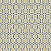 Hicks' Hexagon-behang-Tapete-Cole & Son-Black-Rol-66/8056-Selected Wallpapers