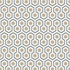 Hicks' Hexagon-behang-Tapete-Cole & Son-Charcoal-Rol-95/3016-Selected Wallpapers