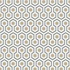 Hicks' Hexagon-behang-Tapete-Cole & Son-Charcoal-Rol-95/3016-Selected Wallpapers
