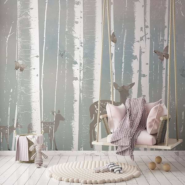 Hide and Seek-behang-Tapete-Inkiostro Bianco-Selected Wallpapers