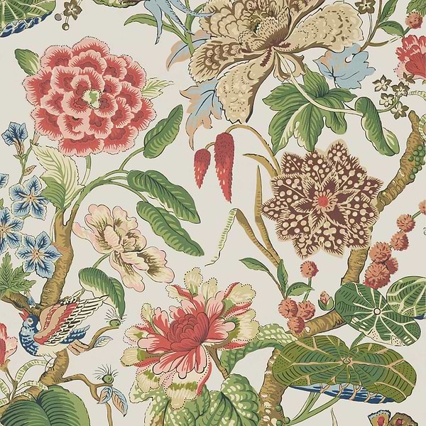 Hill Garden-Behang-Tapete-Thibaut-Flax-Rol-T13657-Selected Wallpapers