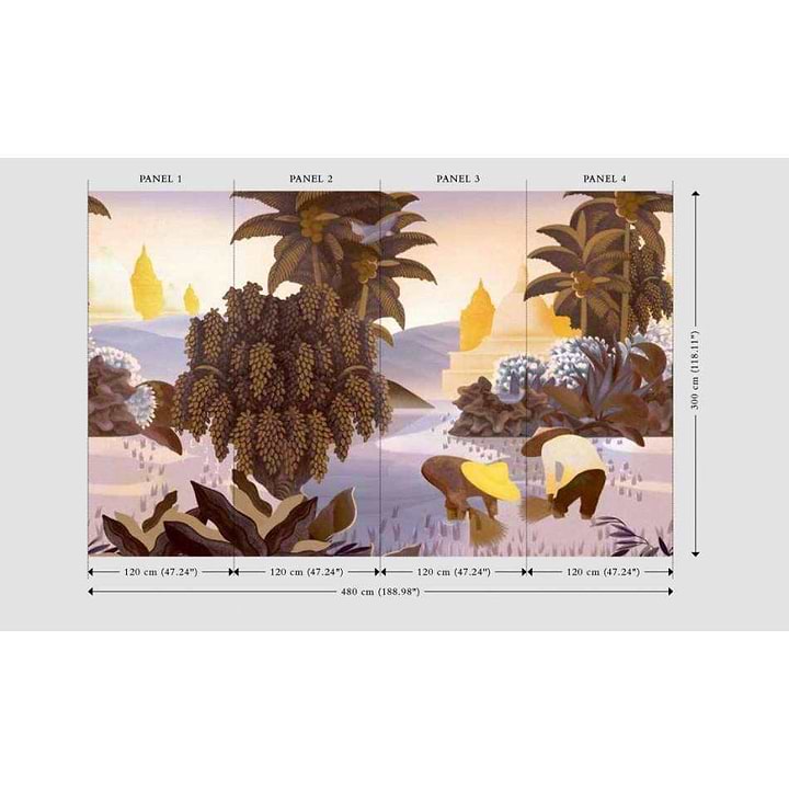 Hills of Spa-behang-Tapete-Arte-Selected Wallpapers