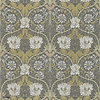 Honeysuckle and Tulip-behang-Tapete-Morris & Co-Charcoal/Gold-Rol-214701-Selected Wallpapers